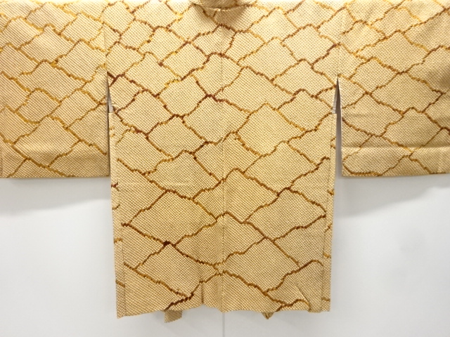 本総絞り　抽象模様絵羽織